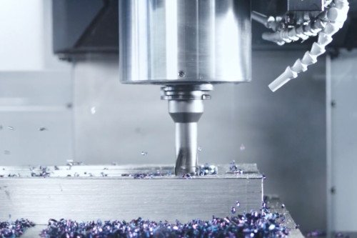 Inside cnc milling machine