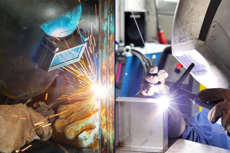 MIG welding vs TIG welding