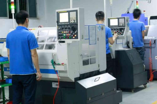 Gensun CNC turning area