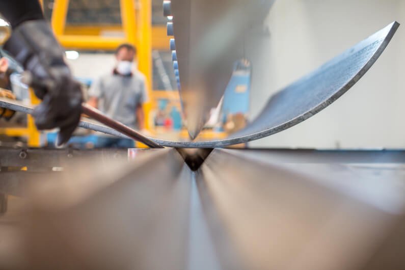 Sheet metal bending