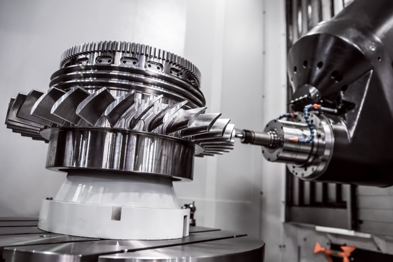 CNC machining complex part
