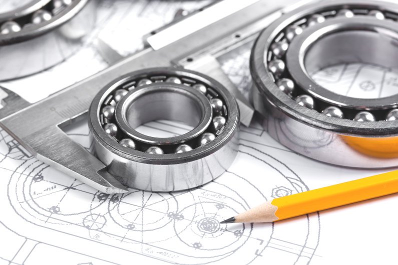 Technical drawing pinions