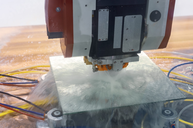 CNC machining glass