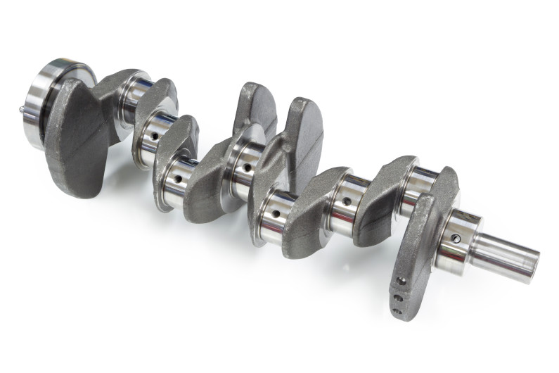 Cast steel crank shaft