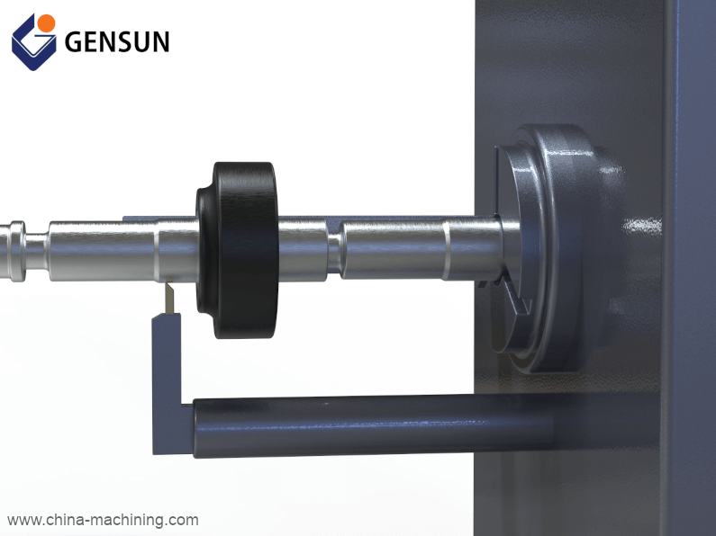 Figure 1: Swiss lathe machine